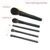 Suqqu Face Cheek Eyeshadow brsuh lmf 100 ekorre hårögonskugga pulver rodnad blandning skönhet makeup borste mixer verktyg9525612