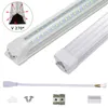 V- الشكل المتكامل LED أنبوب مصباح 18W 28W T8 2ft 3ft LED لمبات SMD2835 السوبر مشرق الصمام ضوء الفلورسنت