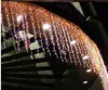 Nouveau DROP 12M 0.4-0.7M 360 LED ILLE String Light Noël Mariage de Noël Partie de Noël Décoration Neige Rideau Lumière et queue