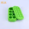 Récipients en silicone pour huile de soie pot en silicone 6 + 1 récipient de cire antiadhésif avec couvercle boîte de rangement style lego