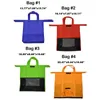 4PCS/Set Shopping Cart Trolley Bags Foldable Reusable Grocery Shopping Bag Eco Supermarket Bag Easy to Use and Heavy Duty Bolsas