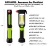 Wielofunkcyjny COB LED Latarka magnetyczna Latarka Lampa kontroli światła Latarka z hakiem Camping Cycling Car Repair Light