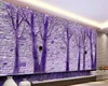 Wandtapete Wallpaper Amethyst Baum Hintergrund Wand Kunst Wandbild für Wohnzimmer Große Malerei Home Decor