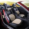 Auto-autostoelhoes Universal Fit 5-zits SUV sedans voor-/achterbankmatten automotive kussen/taillekussen/pad pluche kort bont