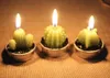 Cactus Geurkaars Groene Vlees Plant Home Interieur Scent Candles Romantisch Groen Kaars Theelicht Kaarsen Mini Mooie Gift Wen5477