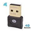 Adaptador Sem Fio Bluetooth V 4.0 Dual Mode Bluetooth Dongle USB Mini Adaptador Adaptador Receptor de Computador Transmissor 50 pçs / lote