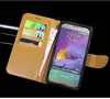 普遍的な携帯電話のフォリオフリップキャンバス財布財布6つの異なるサイズ3.5 "-6.1"