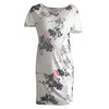 Nouvelle robe de maternité nouvelle mode d'été motif Floral lait soie Fiber vêtements de maternité plage robe de maternité robe de grossesse décontractée