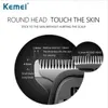 Hot Kemei 0mm Baldheaded Professional Hair Trimmer kraftfullt elektriskt hårklippare rakare modellerar hårtrimare rakkniv