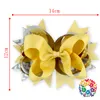 Children Halloween Thanksgiving gift Hairpin baby girls pumpkin demon printing Hair Accessories cartoon kids Bow Barrettes