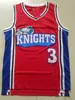 Uomo Moive Like Mike Los Angeles Knights 3 Cambridge Maglie da basket Camicie rosse bianche cucite SXXL5752265