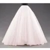 Sky Blue Puffy Long Tulle Skirts Women Vintage Gold Female Tutu Skirt For Bridal Photoshoots Custom Made Christmas Saias