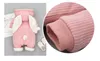 Mignon lapin polaire velours infantile vêtements hiver bébé filles garçons barboteuses chaud nouveau-né bébé nouveau-né vêtements neige combinaison 7938403