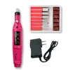 Manicure Nail Drill Machine Associory Kit 6 Bits Sanding Divel Tools Mini Pedicure Art Art Polishing Supplies5995242