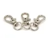 80st Silver Bronze Plated Metal Swivel Lobster CLASP CLIPS Key Hooks Keychain Split Key Ring Findings Clasps Making 30mm5588293