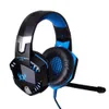 KOTION ELK G2000 Over-Ear Game Gaming Hoofdtelefoon Headset Oortelefoon Hoofdband met Mic Stereo Bass LED Licht voor PC Game 10pcs / lot