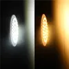 10st 2835 GU10 BOMBILLAS LED-lampor Lyser 220V 2835 Lampada de LED-lampa GU 10 ampull LED Spotlight Candle Luz Lamparas