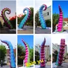 Atacado atraente pode ser personalizado polvo inflável gigante para decoração de palco de eventos tentáculo de polvo inflável