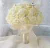 Eternal angel PE bride holding flowers gifts wedding products simulation rose head