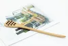 Cute Wood Creative Carving Honey Stirring Honey Spoons Honeycomb Carved Honey Dipper Kitchen Tool Flatware Accessory