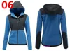 Felpe con cappuccio in pile da donna invernali di alta qualità Giacche da campeggio antivento Sci Warm Down Coat Outdoor Casual con cappuccio SoftShell Sportswear Nero S-XXL