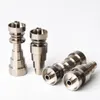 Universal Domeless 6IN1 Titanium Nails 10mm 14mm 18mm joint for male and female domeless nail high quality1207398