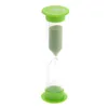 5pcs 30second/1minute /3minutes /5minutes /10minutes Colorful Hourglass Sandglass Sand Clock Timers Sand Timer Novelty Home Decoration