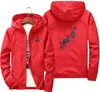 Hot Plus Größe S ~ 6XL 3D Rose Jacke Windjacke Männer Frauen Jacke Kinder Outdoor Außenmantel Rosen Outwear Mantel Sport Laufen Outdoor Windmantel