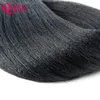 Brazylijskie światło Yaki Włosy Włosy Virgin Human Hair Grube Yaki India Yaki Weaves 100 Unortered Hair Natural Kolor 3 sztuki 3036325