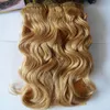 YUNTIAN HAIR 27 fraise Blonde brésilienne vague de corps Remy cheveux armure 1 pièces 12 pouces à 28 pouces paquets de cheveux humains trame livraison gratuite