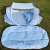 Filet de berceau de haute qualité 3 pièces/ensemble bébé ensembles Portable pliant Type confortable coussin pour bébé avec moustiquaire scellée