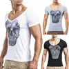 3D Gedruckt Mode Herren T-Shirts Sommer hip-hop Männer T-shirts Kurzarm Neuheit Shirts Schädel T-shirt rundhals t-shirt männer Unterhemd