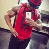 Aolamegs Men Bodybuilding Tank Tops Sleeveless Hoodie Singlets Undershirt Crossfit Fitness Muscle Men's Vest Casual Sportswea277i