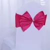 Elastische Stuhlhussen, Schärpen, Band, Hochzeit, Bowtie, Stuhllehne, Requisiten, Schleife, Spandex, Stühle, Schärpe, wen5817