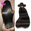 tissage lisse cheveux humain 8A Brazilian Straight Hair 4 Bundles Silky Straight brizilian Human Hairs Bundels Stright Natural back to school price 28inch 30inch