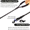 Nylon Pet Dog Lead Puppy Walking Running Slip Collar Rope Strap Training Leashes Reflective 150cm length Suits Medium Breed Dogs7493008