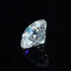 TransGems 04ct Karat 45mm GH Farbloser, runder, im Labor gezüchteter Moissanit-Diamant im Brillantschliff, Test positiv als echter Diamant8722932