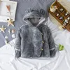 2018 neue Baby Mit Kapuze Mantel Winter 1-3 Jahre Alt Dicke Baby Mädchen Daunenmantel 4 Farbe Warme Junge kinder Baumwolle Kleidung Outwear