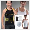 Män Slim Body Lift Shaper Belly Fett Buster Underkläder Vest Coret Compression