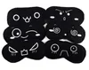 Sleeping Eye Mask Black Eye Shade Sleep Mask Black Mask Bandage on Eyes for Sleeping Emotion Sleep Masks dropshipping