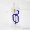 Стекло Dab Rigs Масляная горелка Кальян Курительная трубка Бонг Ручная работа Искусство кальяна 10 мм Шарнирные чаши Оптовая продажа