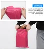 100 pcs/lot Rose PE Poly Mailer Express Sac en plastique Mail Sacs emballage sac Enveloppe Auto-Seal En Plastique sacs