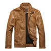 Hurtownia-Weinianoo Brand New Design Motocykl Kurtki Mężczyźni Jaqueta de Couro Mens Skórzana Kurtka Chaqueta Hombre Cuero Men's Coats 176