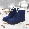 Winter Men's Boots Add Warm Wool For Outdoor Comfort And Non-Slip High Quality Casual Cotton Shoes 39-44