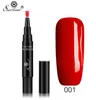 Convenient Nail Gel Varnish Pencil One Step Gel Nail Pen No Need Top Base Primer 3 In 1 UV Gel Lacquer Glitter Polish