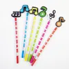 60 st/lotmusik Standardpennor Happy Christmas Gift for Students Children Office Stationery School Writing Pen Supplies