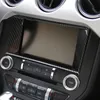 ABS Carbon Fiber Navigation Ring Decoration Trim For Ford Mustang 15 High Quality Auto Interior Accessories2126270