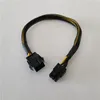10-stcs/lot power kabel grafische videokaart PCI-E PCIE 6PIN mannelijk tot vrouwelijke extensiekabel 18AWG afscherming kabel 30 cm