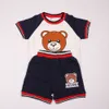 Yorkzaler Kids Clothing Set för Girl Boy Summer Bear ShirtpantsSkirt 2st Children039s Outfits Toddler Baby Clothes Set 3T76297127