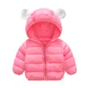 Giacca per neonate 2017 Giacca autunno-inverno per ragazze Cappotto per bambini Capispalla calda con cappuccio Abbigliamento per bambini Cappotto infantile1369343